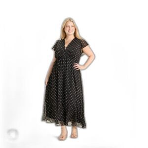 Women's Dolman Short Sleeve Maxi A-Line Dress -A New Day- Size 4X